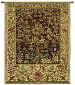 green-intricate-design-tree-of-life-tapestry