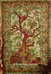 Tree of Life Tapestry for Walls
